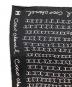 CHANEL (シャネル) ココマークロゴシルクスカーフ ブラック サイズ:実寸サイズをご参照ください。：30000円