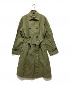 THE NORTH FACEザ ノース フェイス）の古着「ボールドトレンチコート」｜グリーン