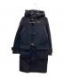 HYKE（ハイク）の古着「ダッフルコート」｜ネイビー