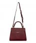 MaxMara (マックスマーラ) 2WAYハンドバッグ ショルダーバッグ ボルドー：15000円
