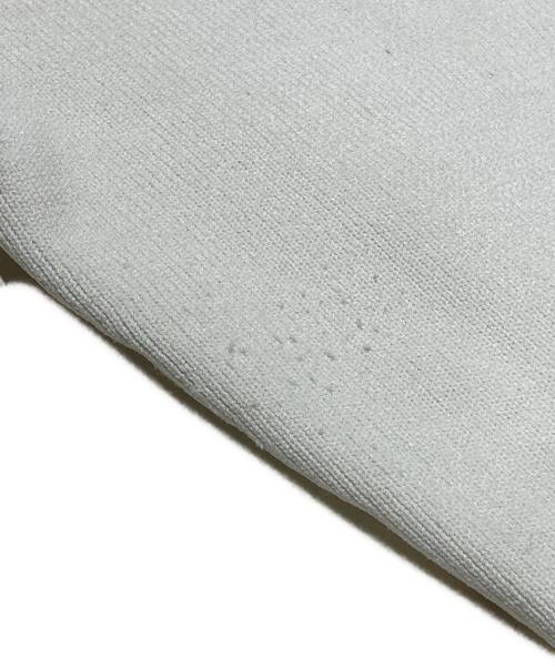 CADUNE（カデュネ）CADUNE (カデュネ) ペプラムニットジャケット ホワイト サイズ:36の古着・服飾アイテム