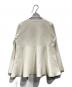 CADUNE (カデュネ) ペプラムニットジャケット ホワイト サイズ:36：5000円