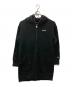 CUNE（キューン）の古着「ギザギザジップアップパーカー」｜ブラック