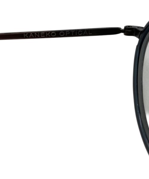 BEAUTY&YOUTH（ビューティーアンドユース）BEAUTY&YOUTH (ビューティーアンドユース) KANEKO OPTICAL (金子眼鏡) 伊達眼鏡 ブラックの古着・服飾アイテム