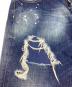 中古・古着 DSQUARED2 (ディースクエアード) ダメージ加工スキニーデニムパンツ インディゴ サイズ:S：7000円