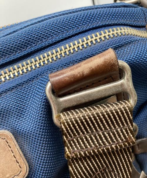 TUMI（トゥミ）TUMI (トゥミ) Alpha BRAVO Brooks Slim Brief / アルファ ブラボ ブルックス スリム ブリーフ ブルー×ブラウンの古着・服飾アイテム