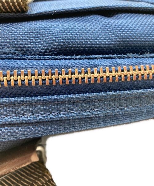 TUMI（トゥミ）TUMI (トゥミ) Alpha BRAVO Brooks Slim Brief / アルファ ブラボ ブルックス スリム ブリーフ ブルー×ブラウンの古着・服飾アイテム