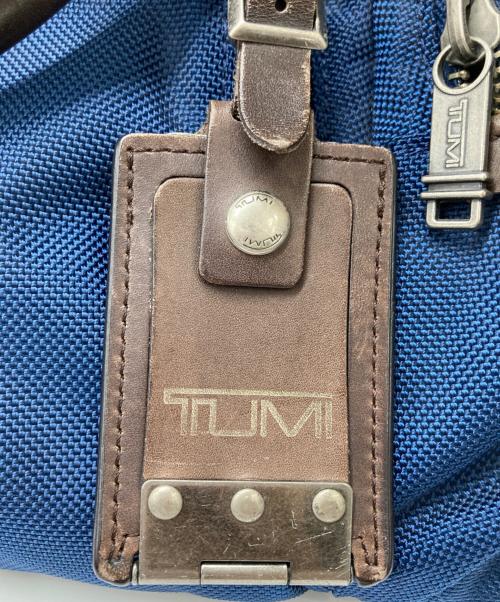 TUMI（トゥミ）TUMI (トゥミ) Alpha BRAVO Brooks Slim Brief / アルファ ブラボ ブルックス スリム ブリーフ ブルー×ブラウンの古着・服飾アイテム