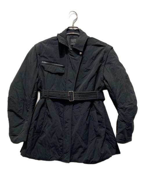 UNITED TOKYO（ユナイテッドトーキョー）UNITED TOKYO (ユナイテッドトーキョー) レイバーストキルティングアウター ブラック サイズ:Sの古着・服飾アイテム