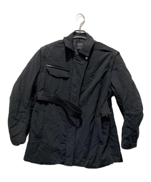 UNITED TOKYO（ユナイテッドトーキョー）UNITED TOKYO (ユナイテッドトーキョー) レイバーストキルティングアウター ブラック サイズ:Sの古着・服飾アイテム