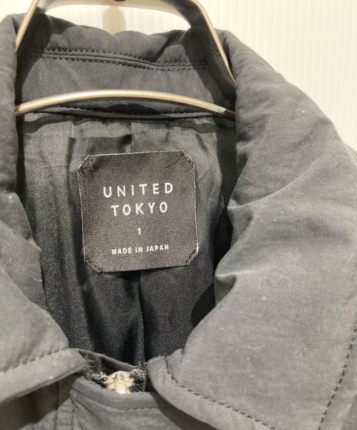 UNITED TOKYO（ユナイテッドトーキョー）UNITED TOKYO (ユナイテッドトーキョー) レイバーストキルティングアウター ブラック サイズ:Sの古着・服飾アイテム