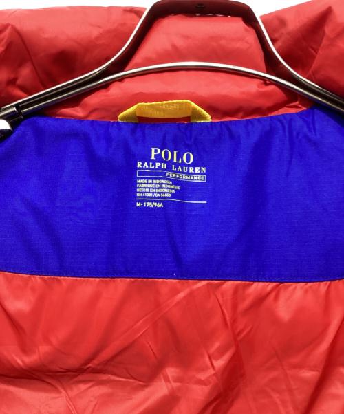 POLO RALPH LAUREN（ポロ・ラルフローレン）POLO RALPH LAUREN (ポロ・ラルフローレン) ダウンジャケット ネイビー×ブルー サイズ:Mの古着・服飾アイテム