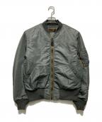 AVIREXアヴィレックス）の古着「MA-1ジャケット」｜グリーン