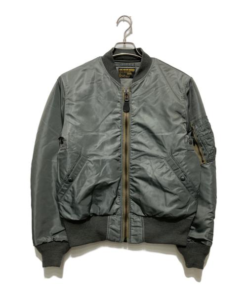 AVIREX（アヴィレックス）AVIREX (アヴィレックス) MA-1ジャケット グリーン サイズ:Mの古着・服飾アイテム