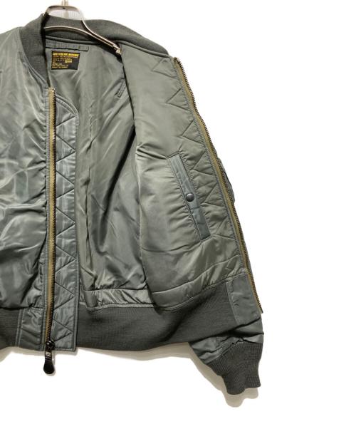 AVIREX（アヴィレックス）AVIREX (アヴィレックス) MA-1ジャケット グリーン サイズ:Mの古着・服飾アイテム