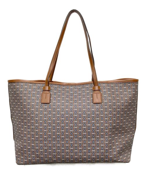 TORY BURCH（トリーバーチ）TORY BURCH (トリーバーチ) トートバッグ ブラウン サイズ:実寸サイズをご参照ください。の古着・服飾アイテム