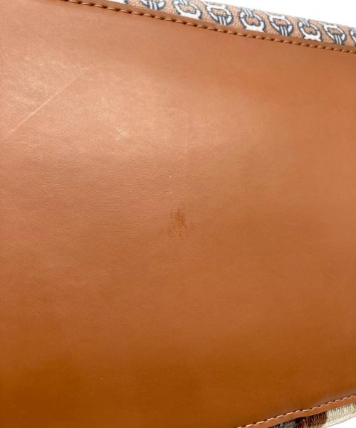 TORY BURCH（トリーバーチ）TORY BURCH (トリーバーチ) トートバッグ ブラウン サイズ:実寸サイズをご参照ください。の古着・服飾アイテム