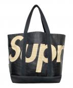 SUPREMEシュプリーム）の古着「20SS Raffia Tote Bag / ラフィアトートバッグ」｜ブラック