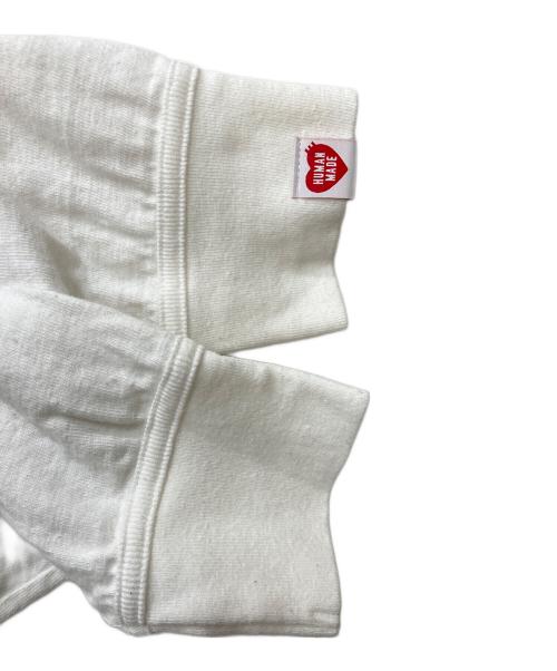 HUMAN MADE（ヒューマンメイド）HUMAN MADE (ヒューマンメイド) BLUE BOTTLE (ブルーボトル) ロングスリーブカットソー ホワイト サイズ:XLの古着・服飾アイテム