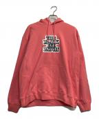 BlackEyePatchブラックアイパッチ）の古着「OG LABEL HOODIE」｜ピンク