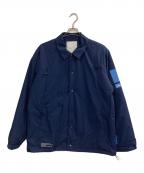 Liberaidersリベレイダース）の古着「PUFFER COACH JACKET」｜ネイビー