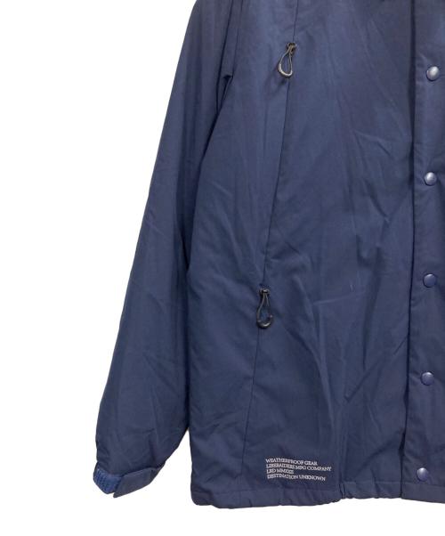 Liberaiders（リベレイダース）Liberaiders (リベレイダース) PUFFER COACH JACKET ネイビー サイズ:Mの古着・服飾アイテム