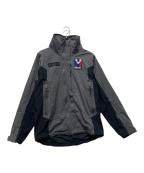 MILLET×WHITE MOUNTAINEERINGミレー×ホワイトマウンテ二アニング）の古着「Mountain Parka マウンテンパーカ ジャケット」｜グレー