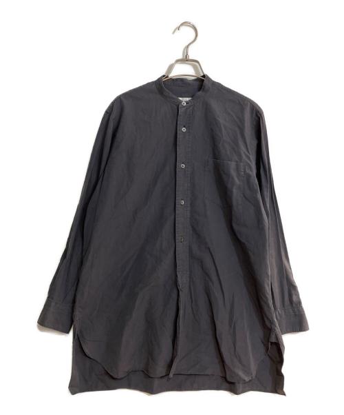 COMOLI（コモリ）COMOLI (コモリ) 17SS バンドカラーシャツ グレー サイズ:Sの古着・服飾アイテム