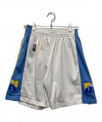 MITCHELL & NESS×NBAミッチェルアンドネス×エヌビーエー）の古着「ハーフパンツ」｜ホワイト×ブルー