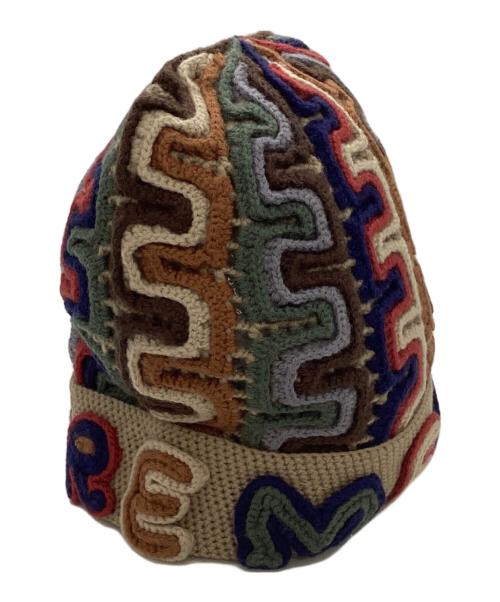 SUPREME（シュプリーム）SUPREME (シュプリーム) 24AW Yarn Applique Beanie ベージュ サイズ:FREEの古着・服飾アイテム