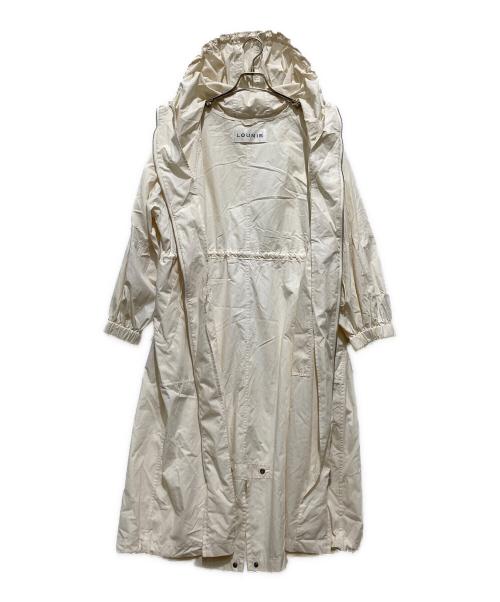 LOUNIE（ルーニー）LOUNIE (ルーニー) ドロストフードコート アイボリー サイズ:38の古着・服飾アイテム