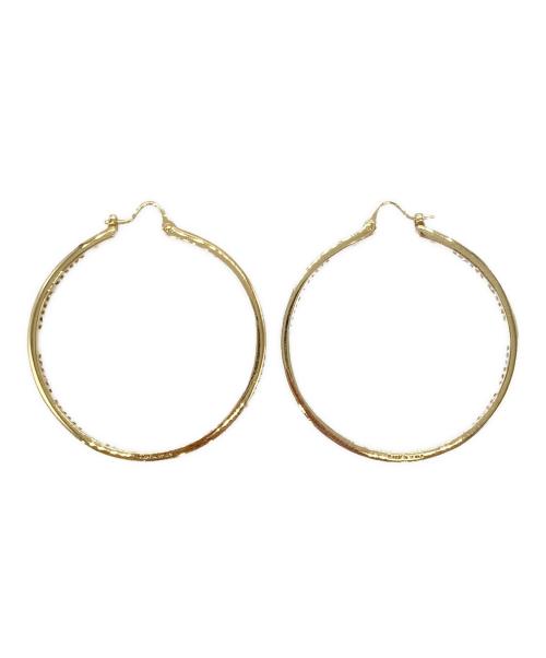 MIU MIU（ミュウミュウ）MIU MIU (ミュウミュウ) フープピアス サイズ:実寸サイズをご参照ください。の古着・服飾アイテム