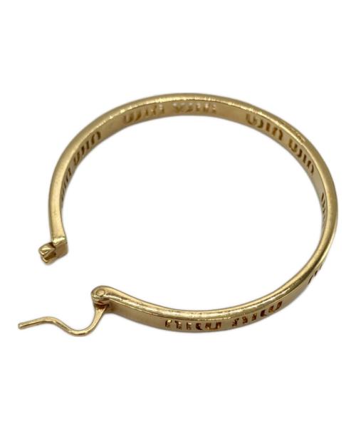 MIU MIU（ミュウミュウ）MIU MIU (ミュウミュウ) フープピアス サイズ:実寸サイズをご参照ください。の古着・服飾アイテム