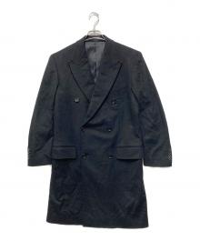ERMENEGILDO ZEGNA（エルメネジルド・ゼニア）の古着「カシミヤダブルコート」｜ブラック