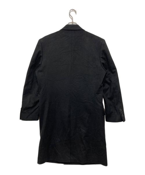 ERMENEGILDO ZEGNA（エルメネジルド・ゼニア）Ermenegildo Zegna (エルメネジルド・ゼニア) カシミヤダブルコート ブラック サイズ:Mの古着・服飾アイテム