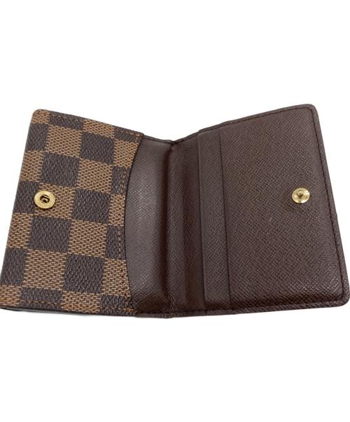 LOUIS VUITTON（ルイ ヴィトン）LOUIS VUITTON (ルイ ヴィトン) ダミエラドローコインケース/ ミニウォレット / 折り財布 ブラウン サイズ:実寸サイズをご参照ください。の古着・服飾アイテム