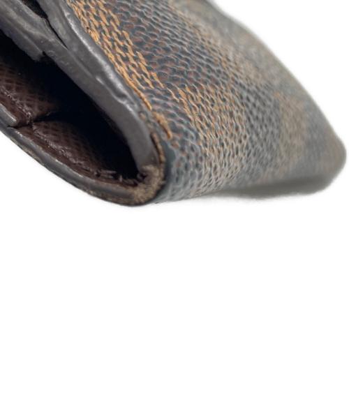 LOUIS VUITTON（ルイ ヴィトン）LOUIS VUITTON (ルイ ヴィトン) ダミエラドローコインケース/ ミニウォレット / 折り財布 ブラウン サイズ:実寸サイズをご参照ください。の古着・服飾アイテム