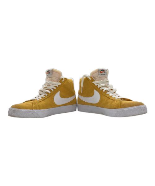 NIKE（ナイキ）NIKE (ナイキ) SB Blazer Mid スケートボード ブレザー ミッドカットスニーカー  イエロー サイズ:27.5の古着・服飾アイテム