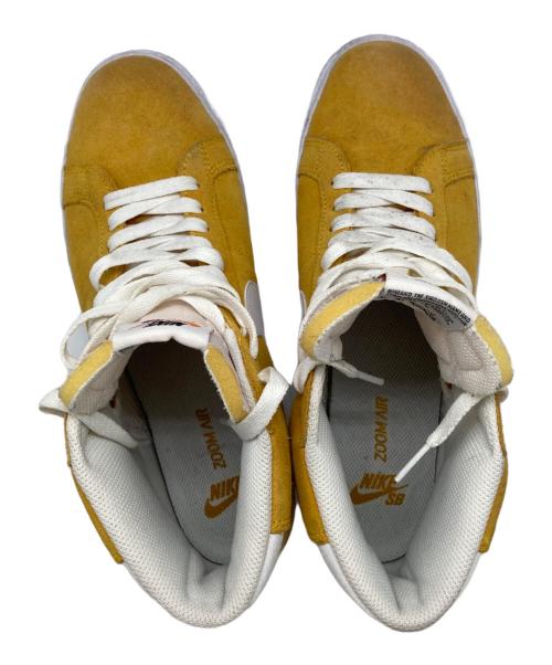 NIKE（ナイキ）NIKE (ナイキ) SB Blazer Mid スケートボード ブレザー ミッドカットスニーカー  イエロー サイズ:27.5の古着・服飾アイテム