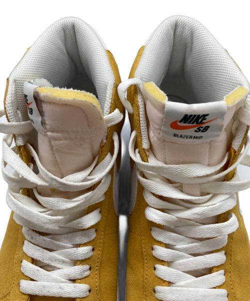NIKE（ナイキ）NIKE (ナイキ) SB Blazer Mid スケートボード ブレザー ミッドカットスニーカー  イエロー サイズ:27.5の古着・服飾アイテム