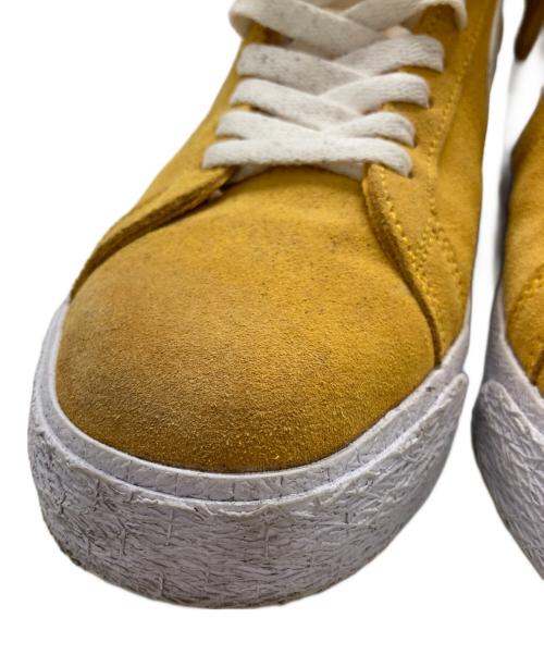 NIKE（ナイキ）NIKE (ナイキ) SB Blazer Mid スケートボード ブレザー ミッドカットスニーカー  イエロー サイズ:27.5の古着・服飾アイテム