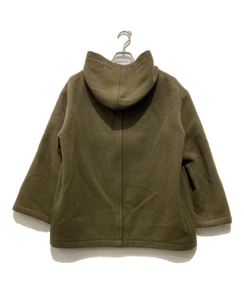 DANTON（ダントン）DANTON (ダントン) ウールライトパイルウールモッサジップフーデッドジャケット オリーブ サイズ:Mの古着・服飾アイテム