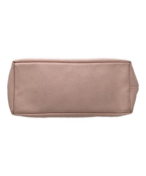 Herve Chapelier（エルベシャプリエ）Herve Chapelier (エルベシャプリエ) 705GPトートバッグ / キャンバススクエアトートバッグ  ピンク×ブラウン(タラマ×モカ) サイズ:実寸サイズをご参照ください。の古着・服飾アイテム