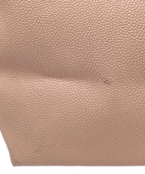 Herve Chapelier（エルベシャプリエ）Herve Chapelier (エルベシャプリエ) 705GPトートバッグ / キャンバススクエアトートバッグ  ピンク×ブラウン(タラマ×モカ) サイズ:実寸サイズをご参照ください。の古着・服飾アイテム