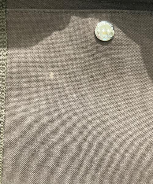 Herve Chapelier（エルベシャプリエ）Herve Chapelier (エルベシャプリエ) 705GPトートバッグ / キャンバススクエアトートバッグ  ピンク×ブラウン(タラマ×モカ) サイズ:実寸サイズをご参照ください。の古着・服飾アイテム