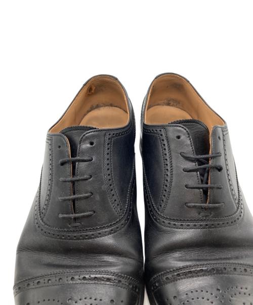 SCOTCH GRAIN（スコッチグレイン）SCOTCH GRAIN (スコッチグレイン) ウィングチップシューズ ブラック サイズ:27cmの古着・服飾アイテム