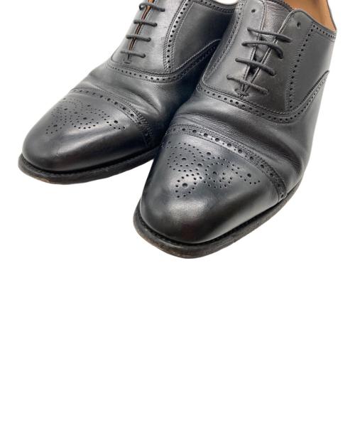 SCOTCH GRAIN（スコッチグレイン）SCOTCH GRAIN (スコッチグレイン) ウィングチップシューズ ブラック サイズ:27cmの古着・服飾アイテム