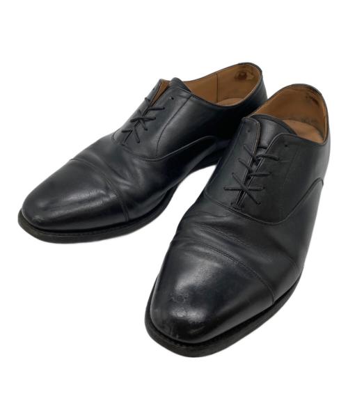 SCOTCH GRAIN（スコッチグレイン）SCOTCH GRAIN (スコッチグレイン) プレーントゥシューズ ブラック サイズ:27.5cmの古着・服飾アイテム