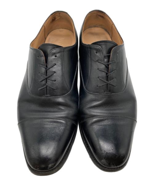 SCOTCH GRAIN（スコッチグレイン）SCOTCH GRAIN (スコッチグレイン) プレーントゥシューズ ブラック サイズ:27.5cmの古着・服飾アイテム