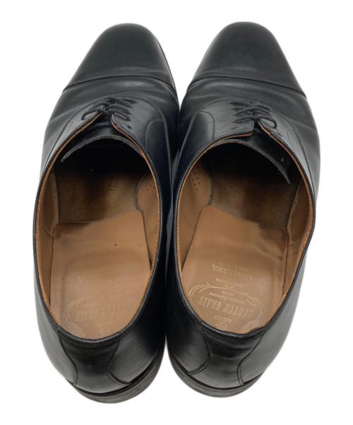 SCOTCH GRAIN（スコッチグレイン）SCOTCH GRAIN (スコッチグレイン) プレーントゥシューズ ブラック サイズ:27.5cmの古着・服飾アイテム